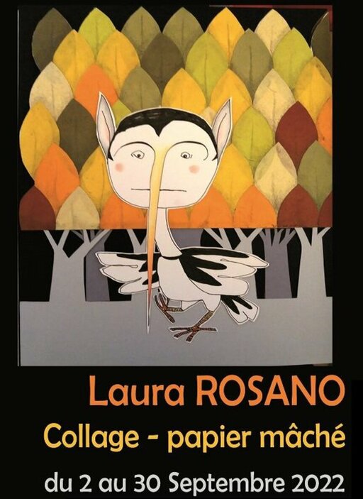 Laura Rosano - Collage et papier mâché