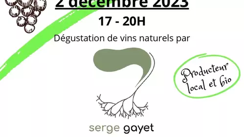 Dégustation de vins naturel par Serge Gayet à Baba Yaga