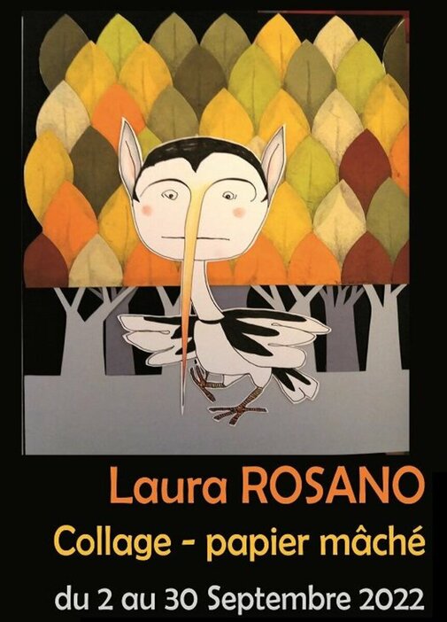 Laura Rosano - Collage et papier mâché