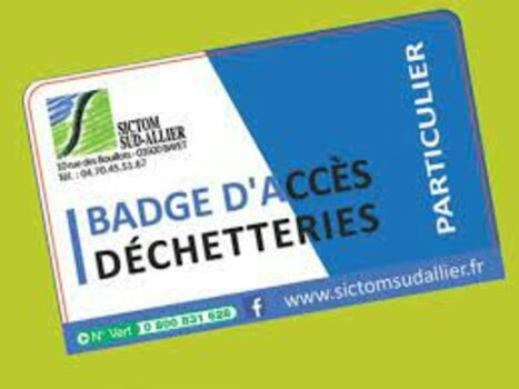 Accès déchetterie 